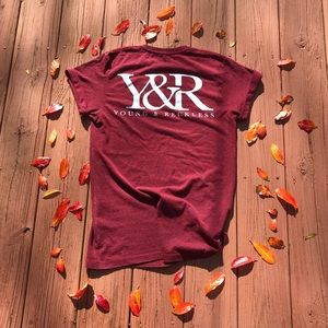 Young and reckless t shirt